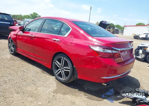 2016 Honda Accord Sport from USA, damaged, VIN 1HGCR2F52GA029426